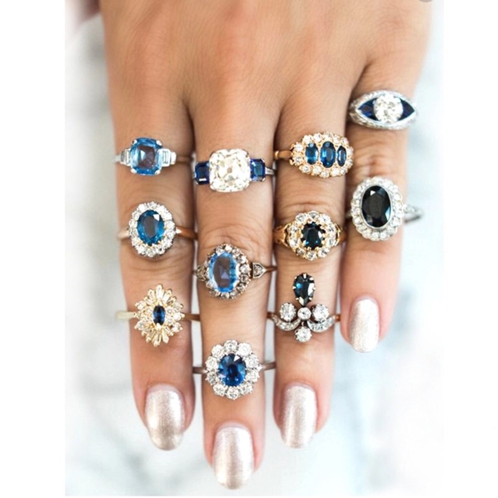 11 PCS TURKISH RING SET